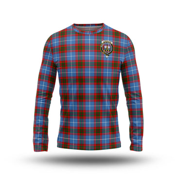 Congilton Tartan Long Sleeve T-Shirt with Family Crest - Tartan Vibes Clothing