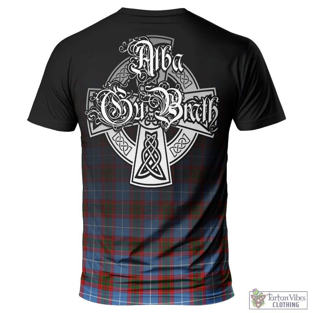 Congilton Tartan T-Shirt Featuring Alba Gu Brath Family Crest Celtic Inspired - Tartan Vibes Clothing