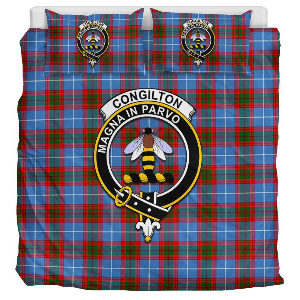 congilton-tartan-bedding-set-with-family-crest