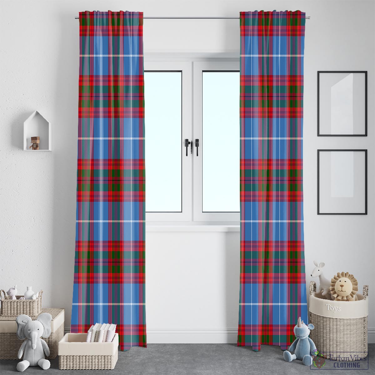 Congilton Tartan Window Curtain