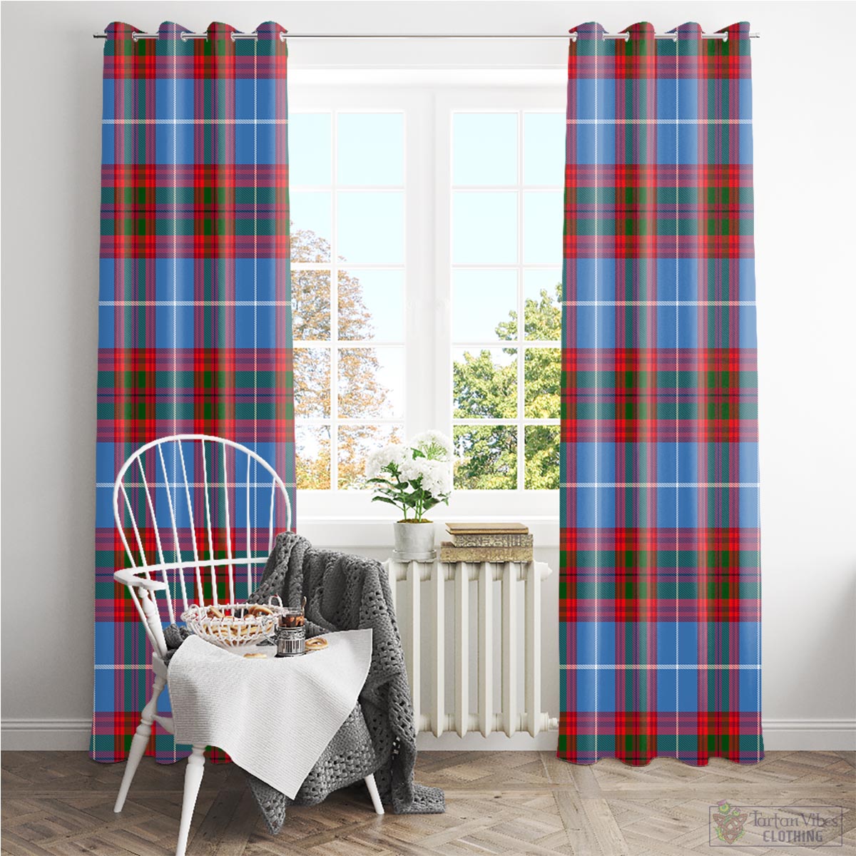 Congilton Tartan Window Curtain