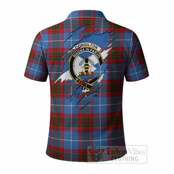 Congilton Clan Crest In Me Tartan Polo Shirt Scotland Flag Style