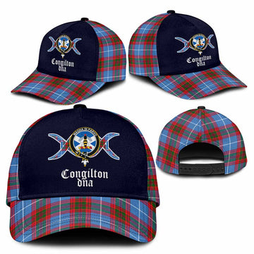 Congilton Clan DNA Tartan Classic Cap - Tartan Vibes Clothing