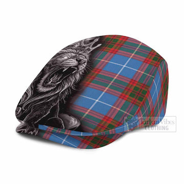 Congilton Tartan Flat Cap, Jeff Cap Roaring Lion Heritage