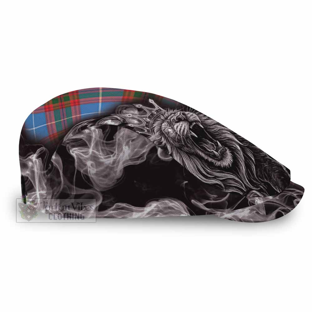 Congilton Tartan Flat Cap, Jeff Cap Roaring Lion Heritage - Tartan Vibes Clothing