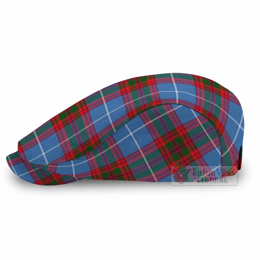 Congilton Tartan Jeff Cap, Tartan Flat Cap
