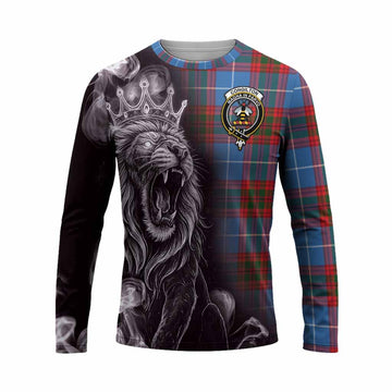 Congilton Tartan Long Sleeve T-Shirt Roaring Lion Heritage