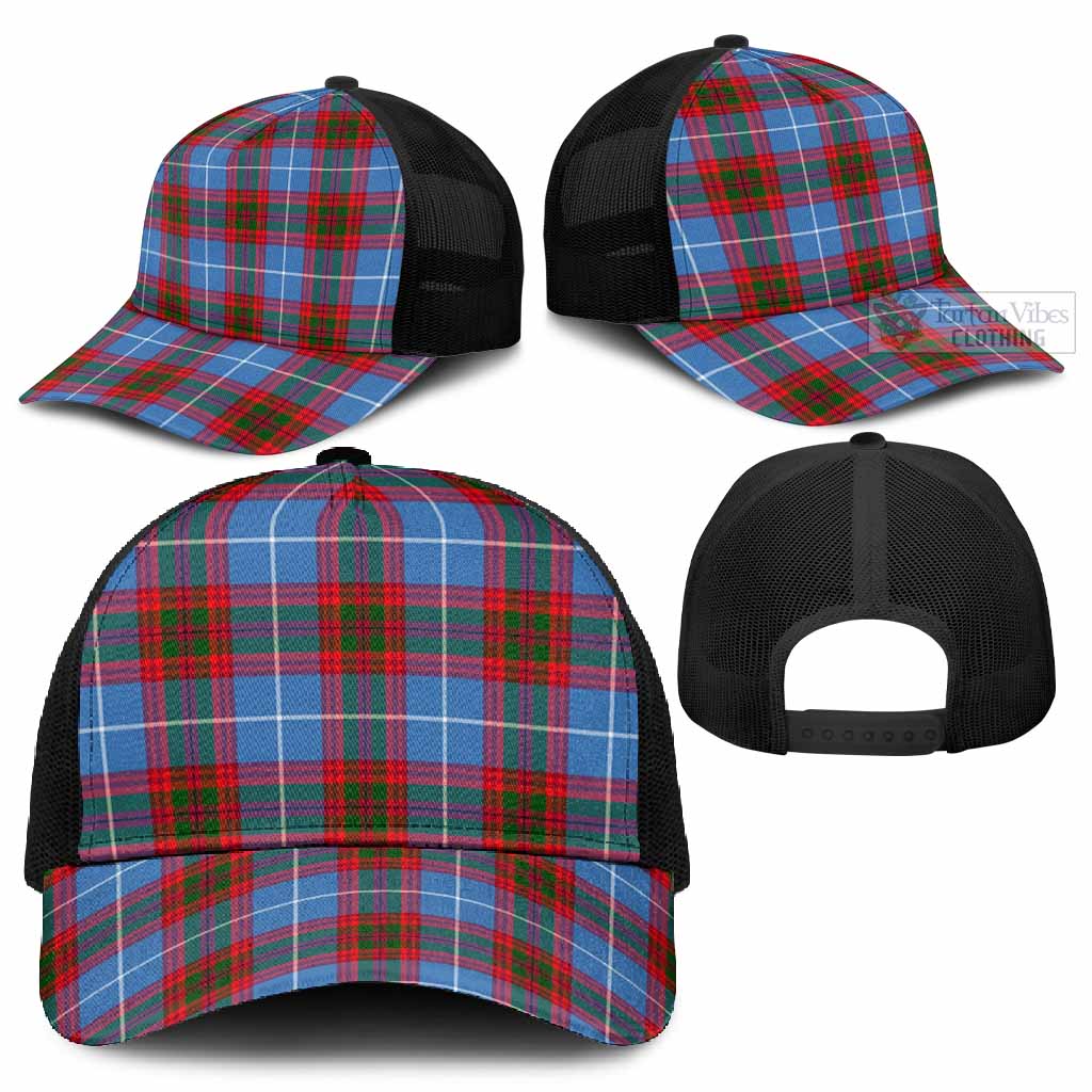 Congilton Tartan Mesh Trucker Cap
