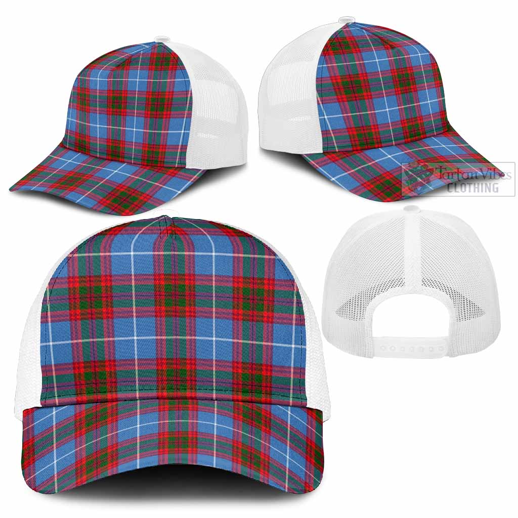 Congilton Tartan Mesh Trucker Cap