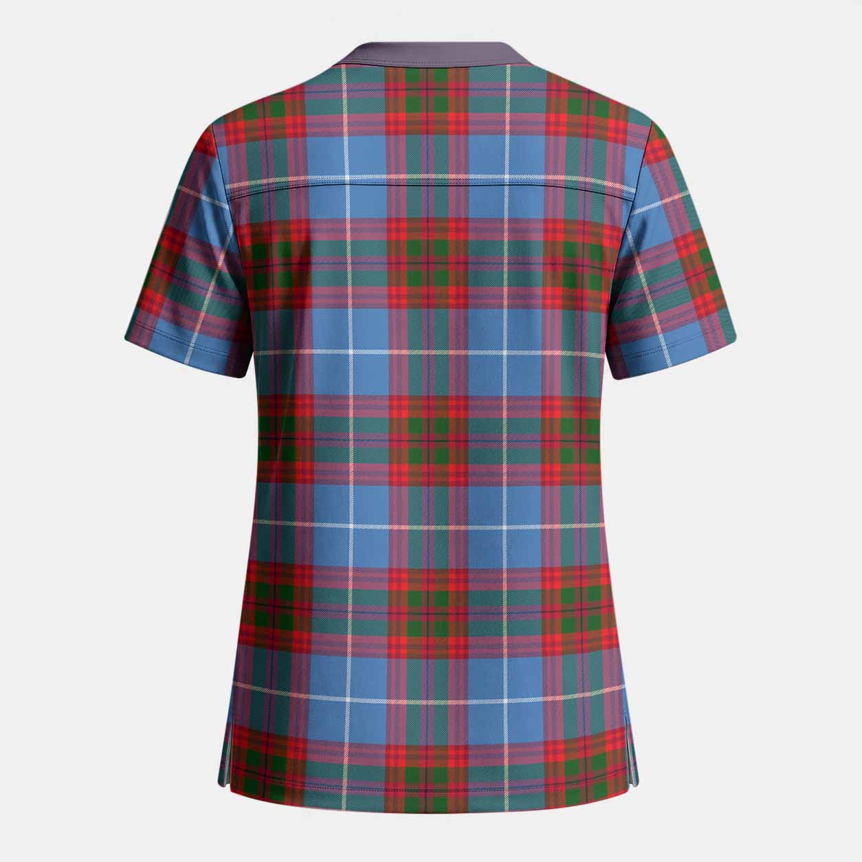 Congilton Tartan Scrub Top - Tartan Vibes Clothing