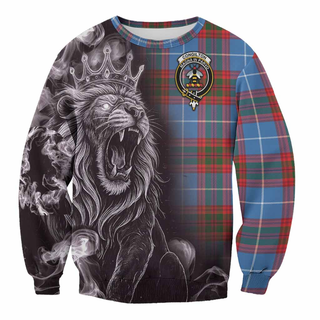 Congilton Tartan Sweatshirt Roaring Lion Heritage