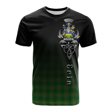 Connellan Irish Clan Cotton T-shirt with Coat of Arms Erin Go Bragh Celtic Inspired Kid's Shirt - Tartan Vibes Clothing
