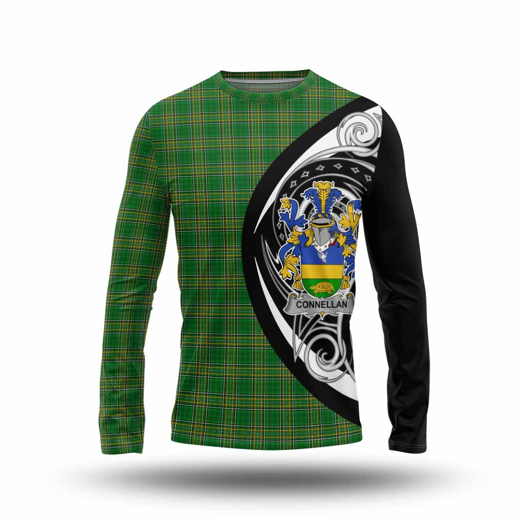 Connellan Irish Clan Long Sleeve T-Shirt Celtic Circle Style Unisex - Tartan Vibes Clothing
