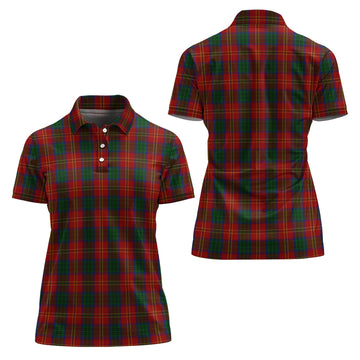Connolly Dress Tartan Polo Shirt For Women
