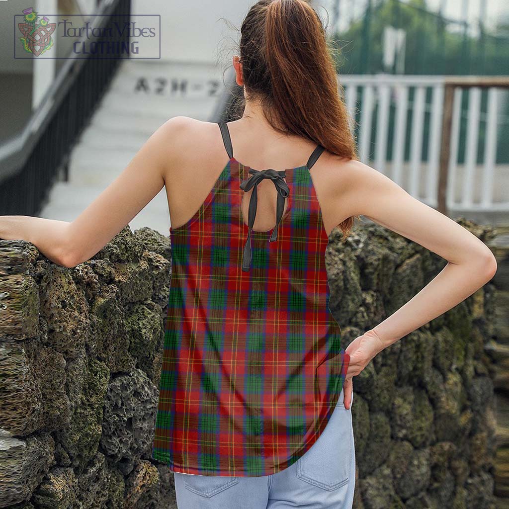 Connolly Tartan Loose Halter Neck Camisole - Tartan Vibes Clothing