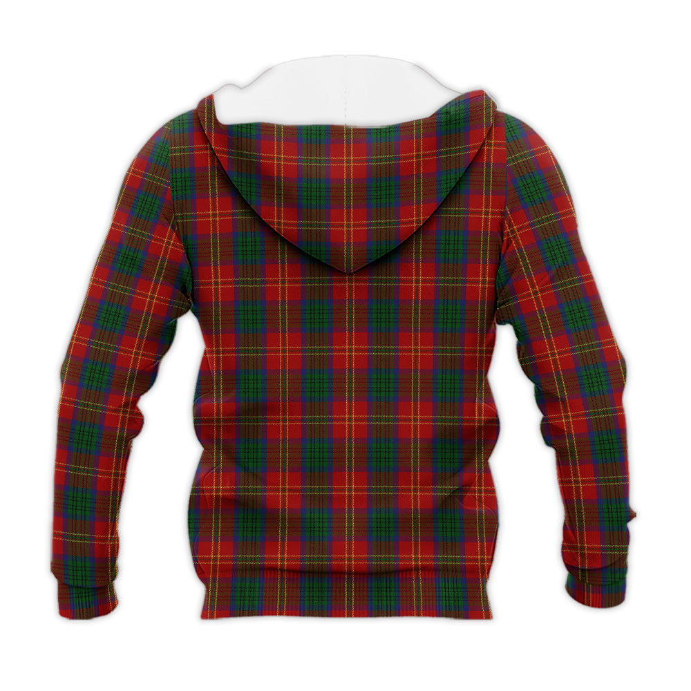 Connolly Tartan Knitted Hoodie - Tartan Vibes Clothing