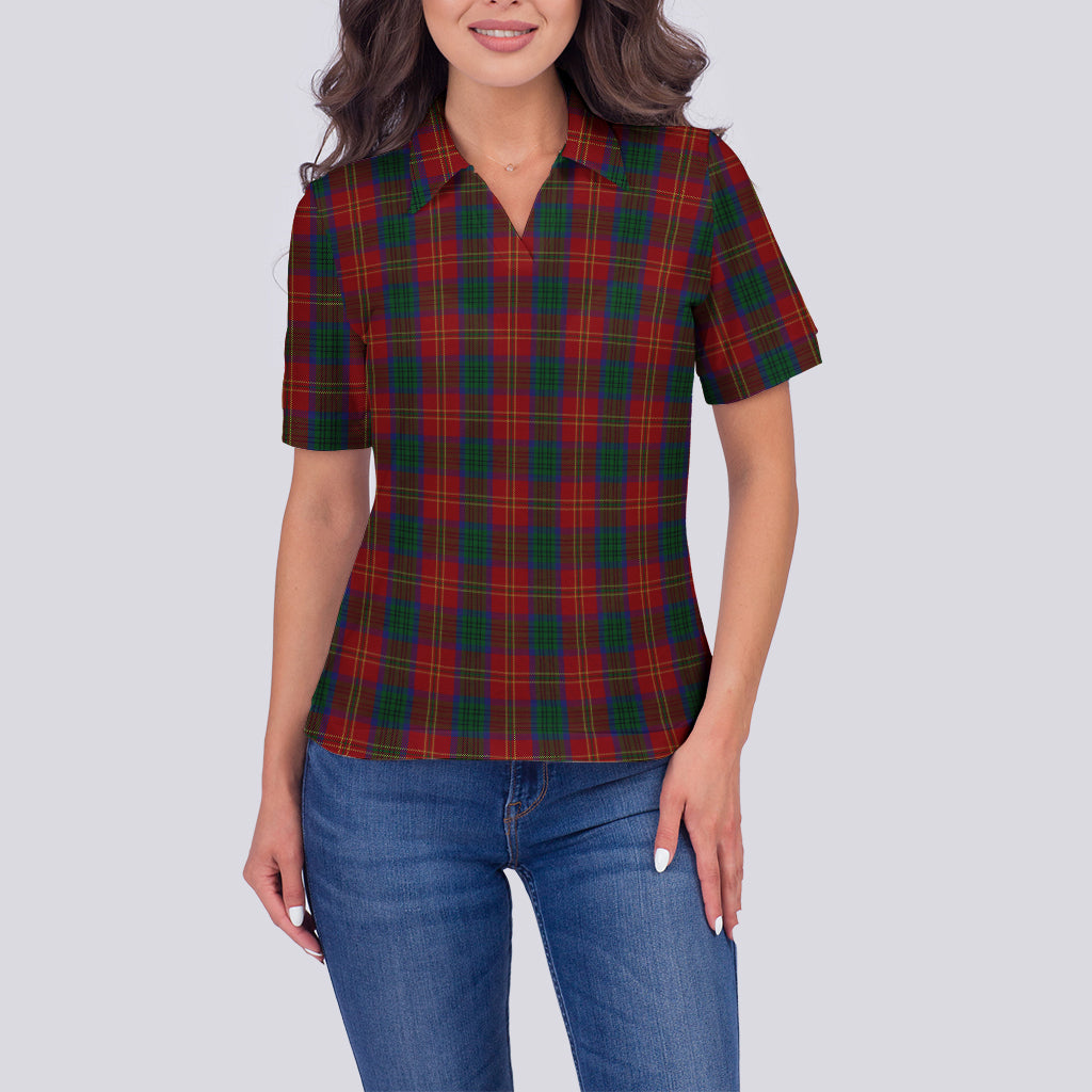 Connolly Tartan Polo Shirt For Women - Tartan Vibes Clothing