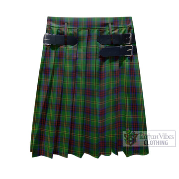 Connolly Hunting Tartan Men's Pleated Skirt - Fashion Casual Retro Scottish Kilt Style