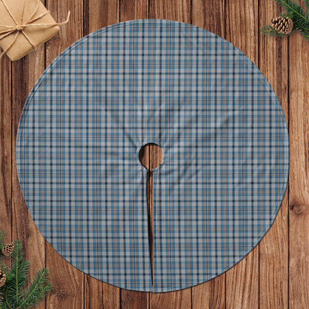 Conquergood Tartan Christmas Tree Skirt 47*47 inch - Tartan Vibes Clothing