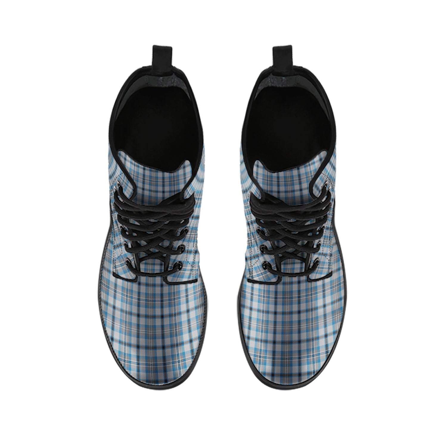 Conquergood Tartan Leather Boots - Tartan Vibes Clothing