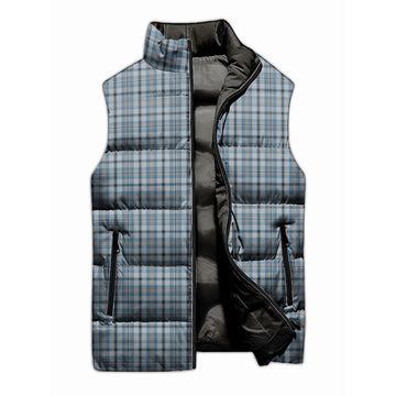 Conquergood Tartan Sleeveless Puffer Jacket - Tartanvibesclothing