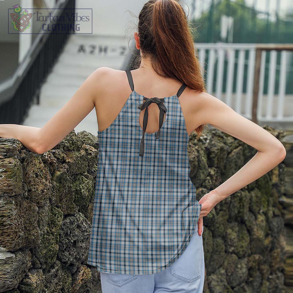 Conquergood Tartan Loose Halter Neck Camisole - Tartan Vibes Clothing