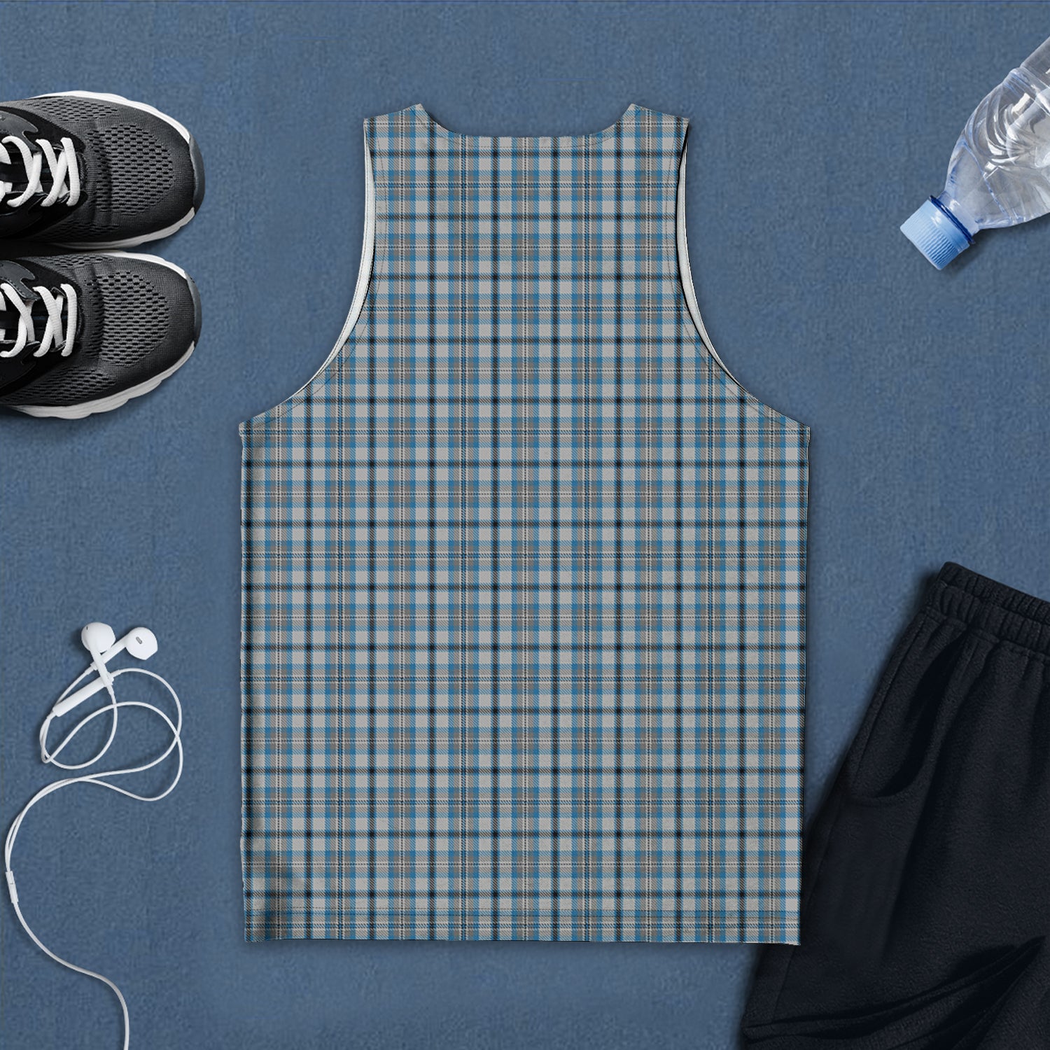 Conquergood Tartan Mens Tank Top - Tartan Vibes Clothing