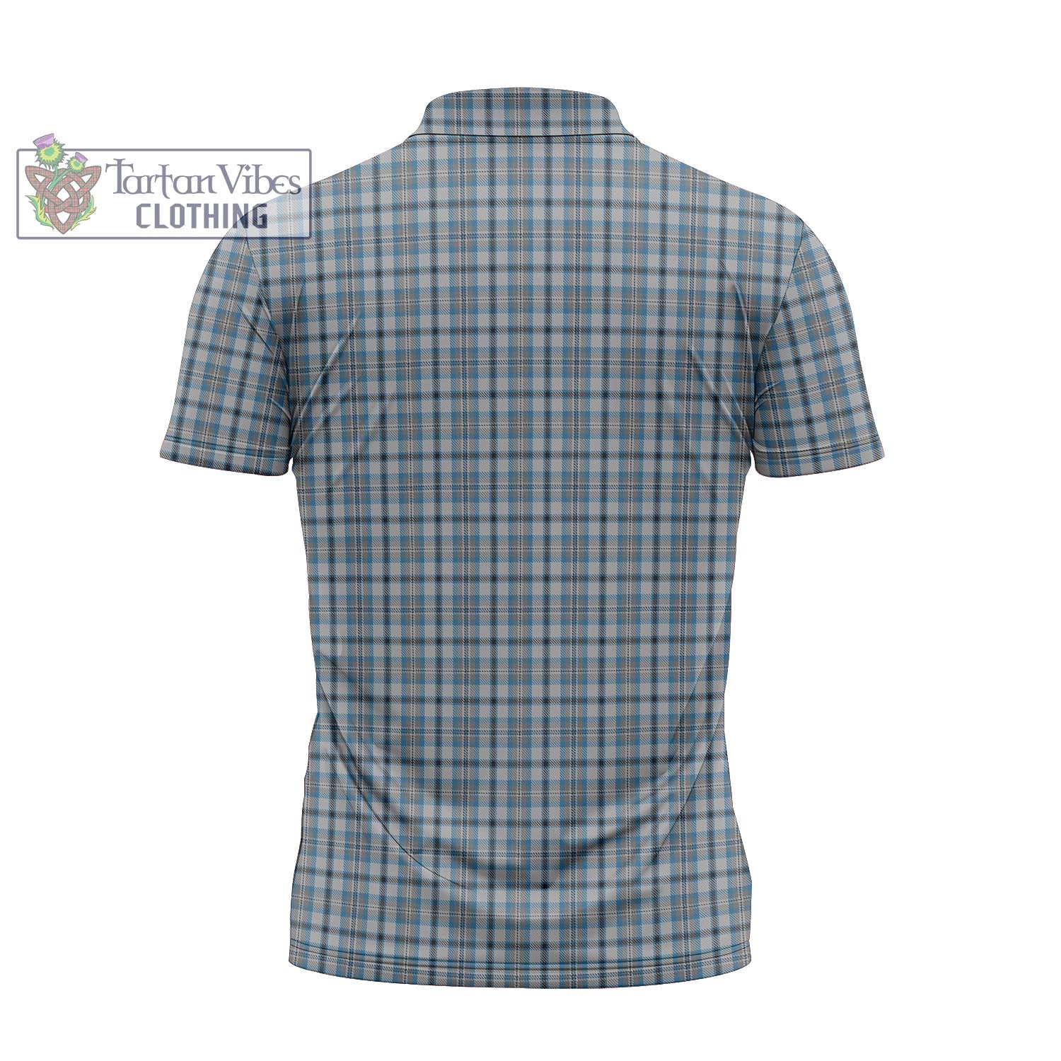Conquergood Tartan Zipper Polo Shirt - Tartan Vibes Clothing