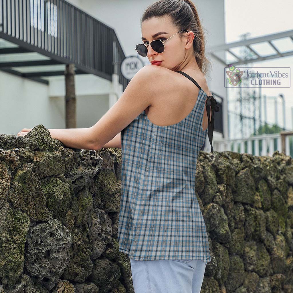 Conquergood Tartan Loose Halter Neck Camisole - Tartan Vibes Clothing