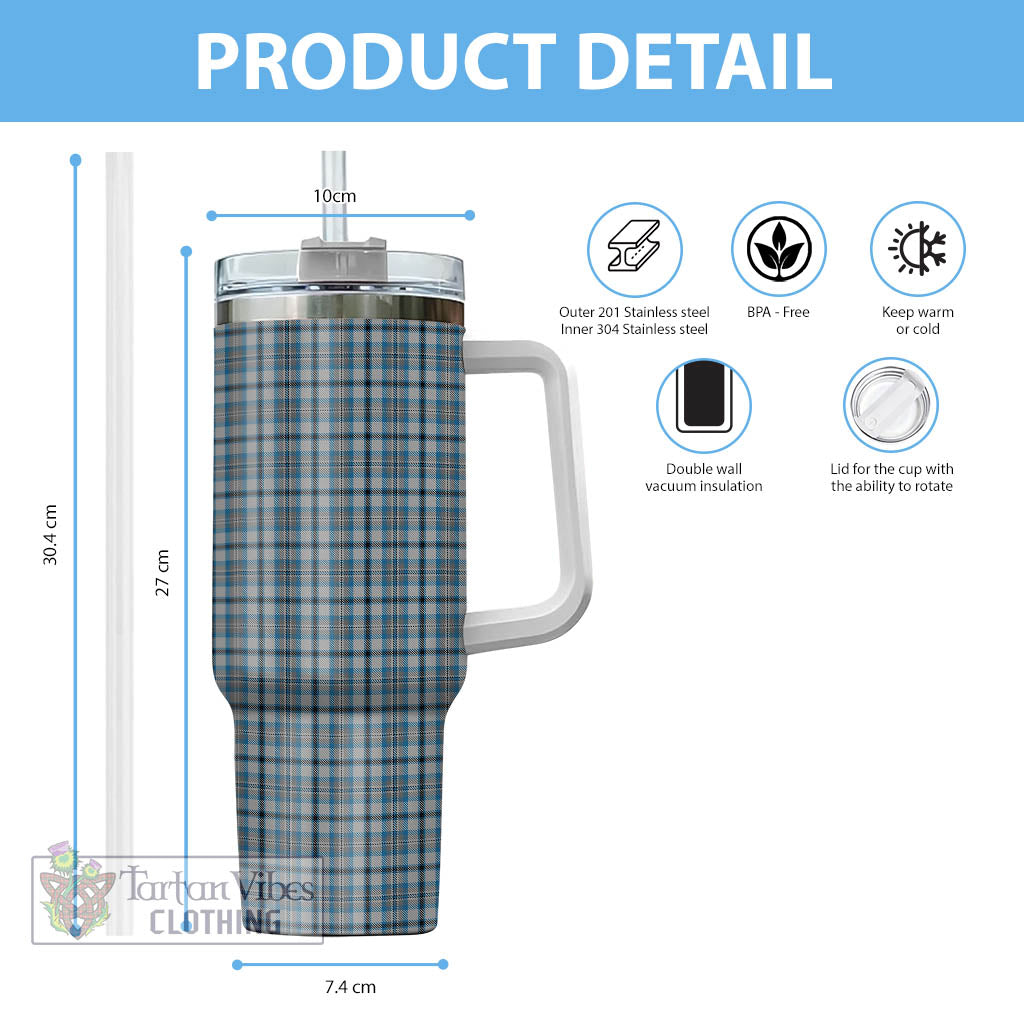 Conquergood Tartan Tumbler with Handle - Tartan Vibes Clothing