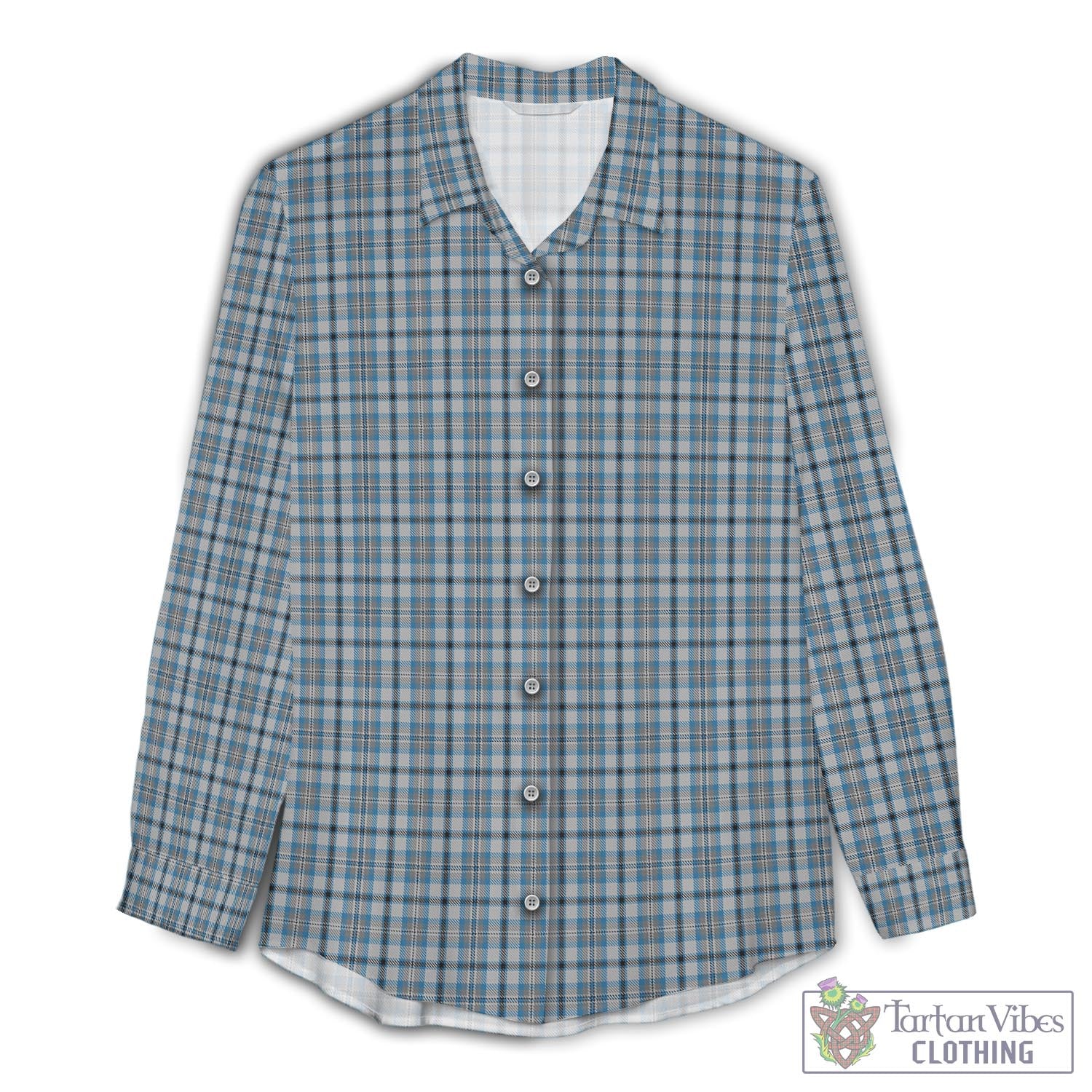 Conquergood Tartan Women's Casual Shirt - Tartan Vibes Clothing