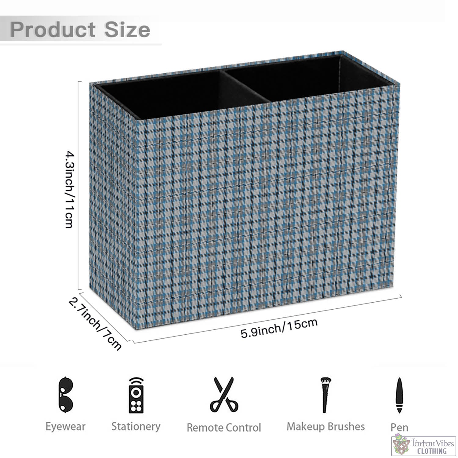 Conquergood Tartan Pen Holder - Tartan Vibes Clothing