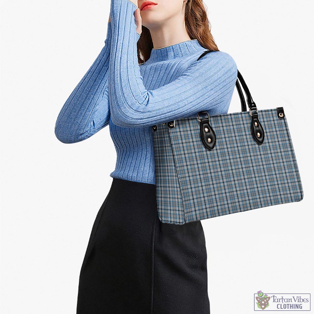 Conquergood Tartan Luxury Leather Handbags - Tartan Vibes Clothing