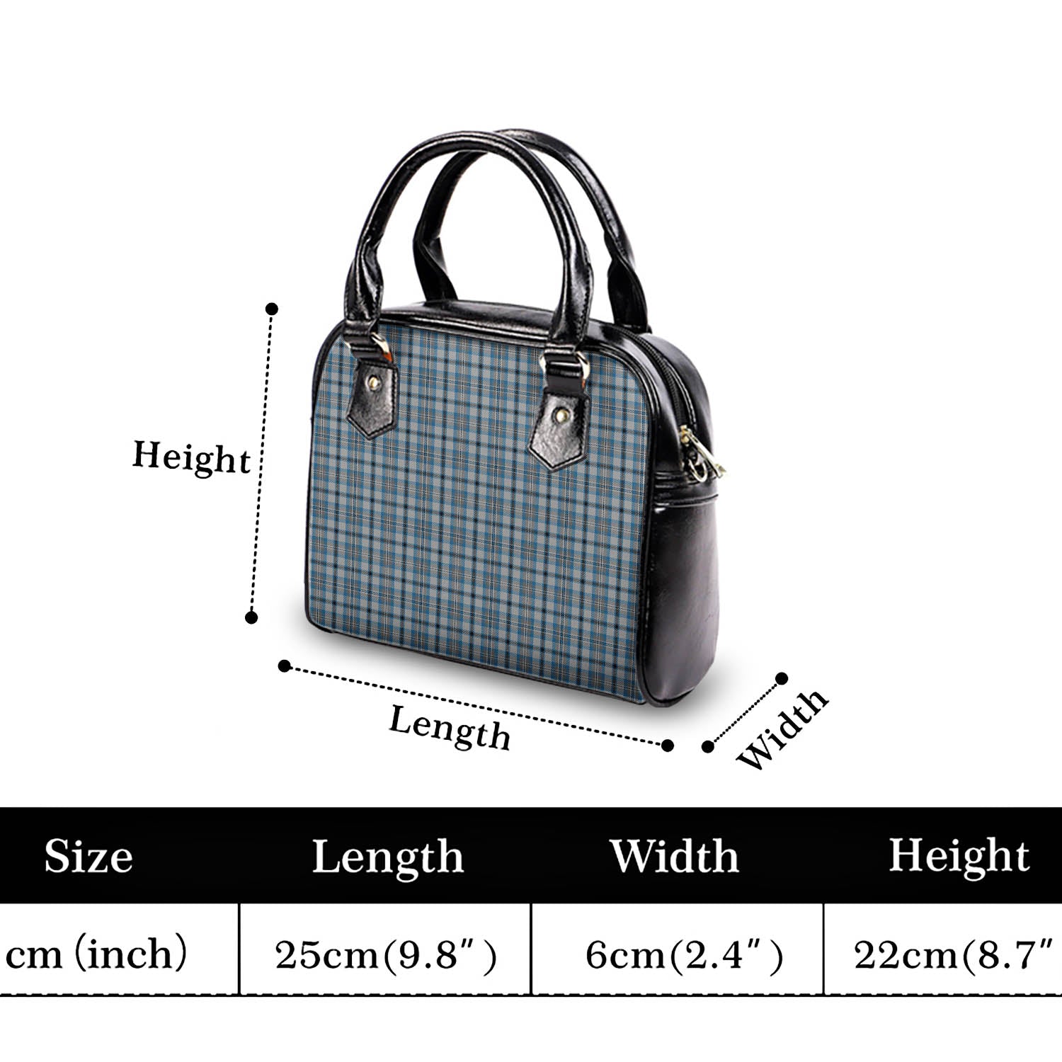 Conquergood Tartan Shoulder Handbags - Tartan Vibes Clothing