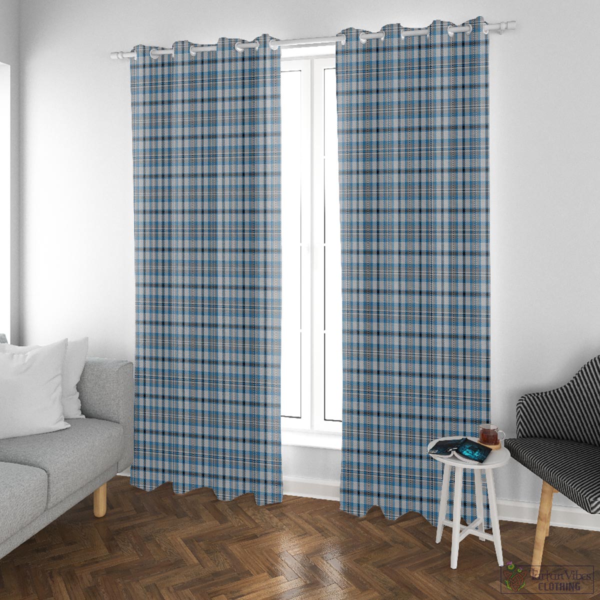 Conquergood Tartan Window Curtain