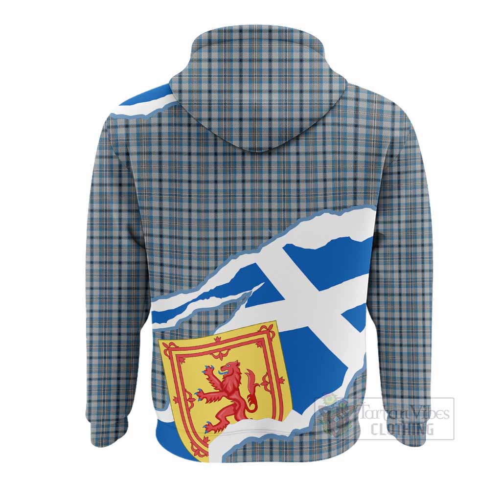 Conquergood Scotland Football Tartan Hoodie We'll Be Coming