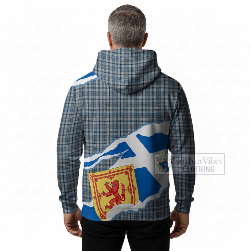Conquergood Scotland Football Tartan Hoodie We'll Be Coming