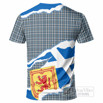 Conquergood Scotland Football Tartan T-Shirt We'll Be Coming