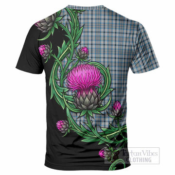 Conquergood Tartan T-Shirt Resilient Scottish Thistle