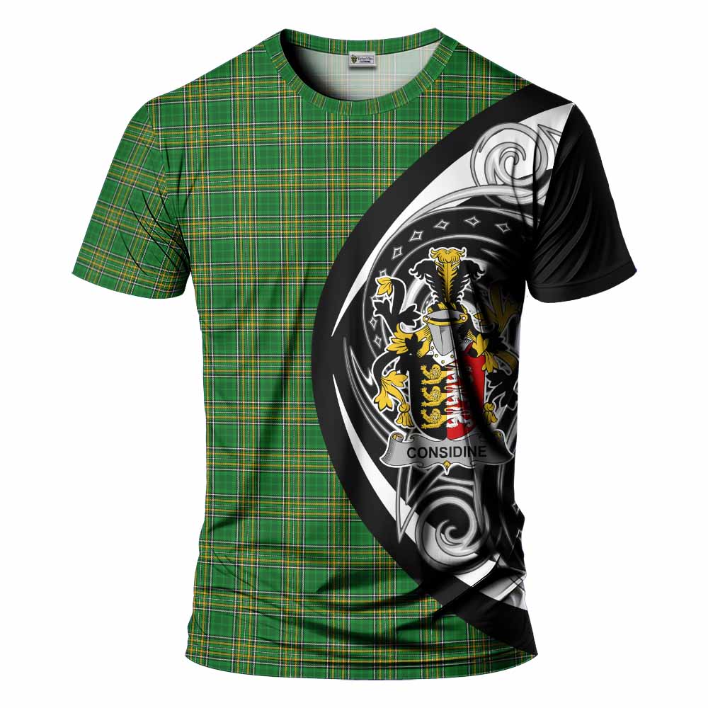 Tartan Vibes Clothing Considine Irish Clan T-Shirt Celtic Circle Style