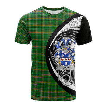 Cook Irish Clan Cotton T-shirt Celtic Circle Style