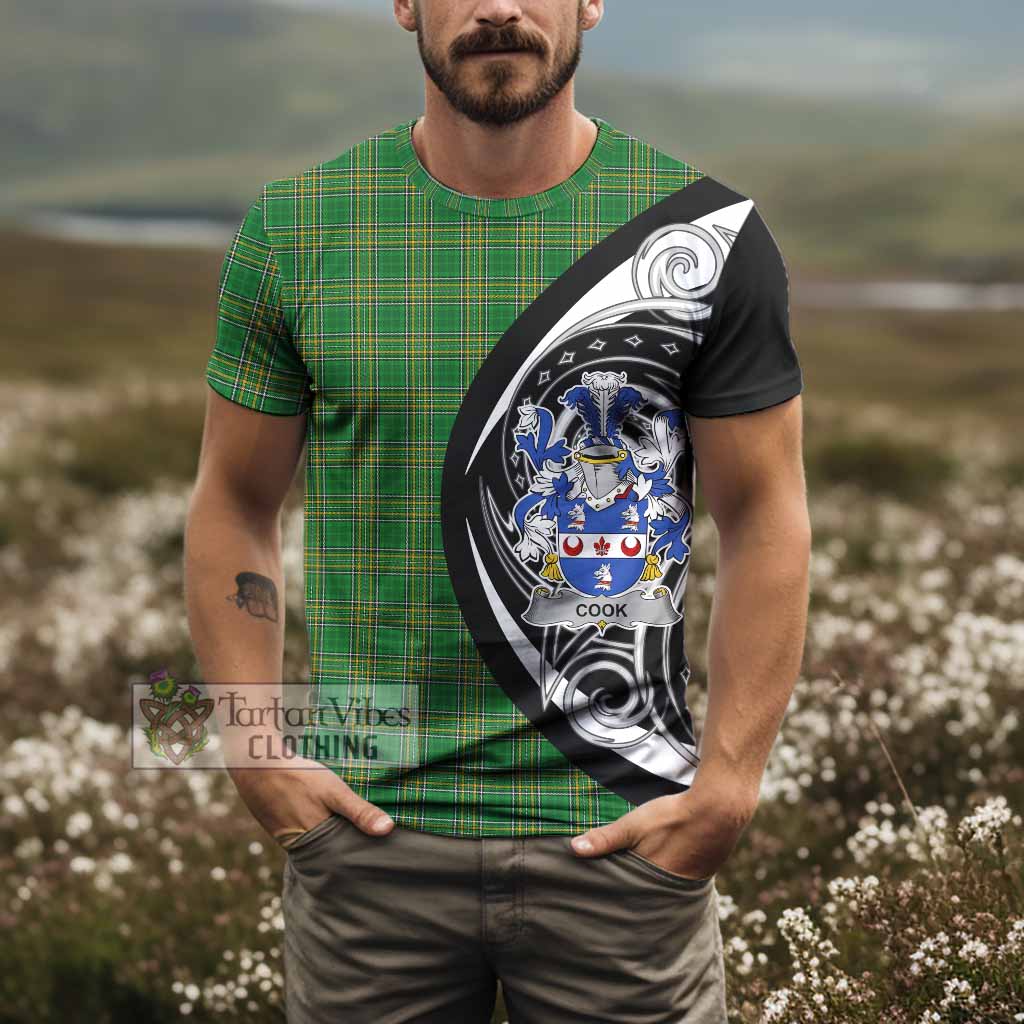 Tartan Vibes Clothing Cook Irish Clan T-Shirt Celtic Circle Style