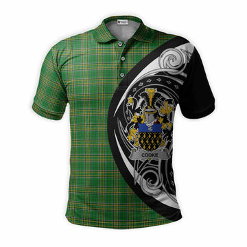 Cooke Irish Clan Polo Shirt Celtic Circle Style Kid - Tartan Vibes Clothing
