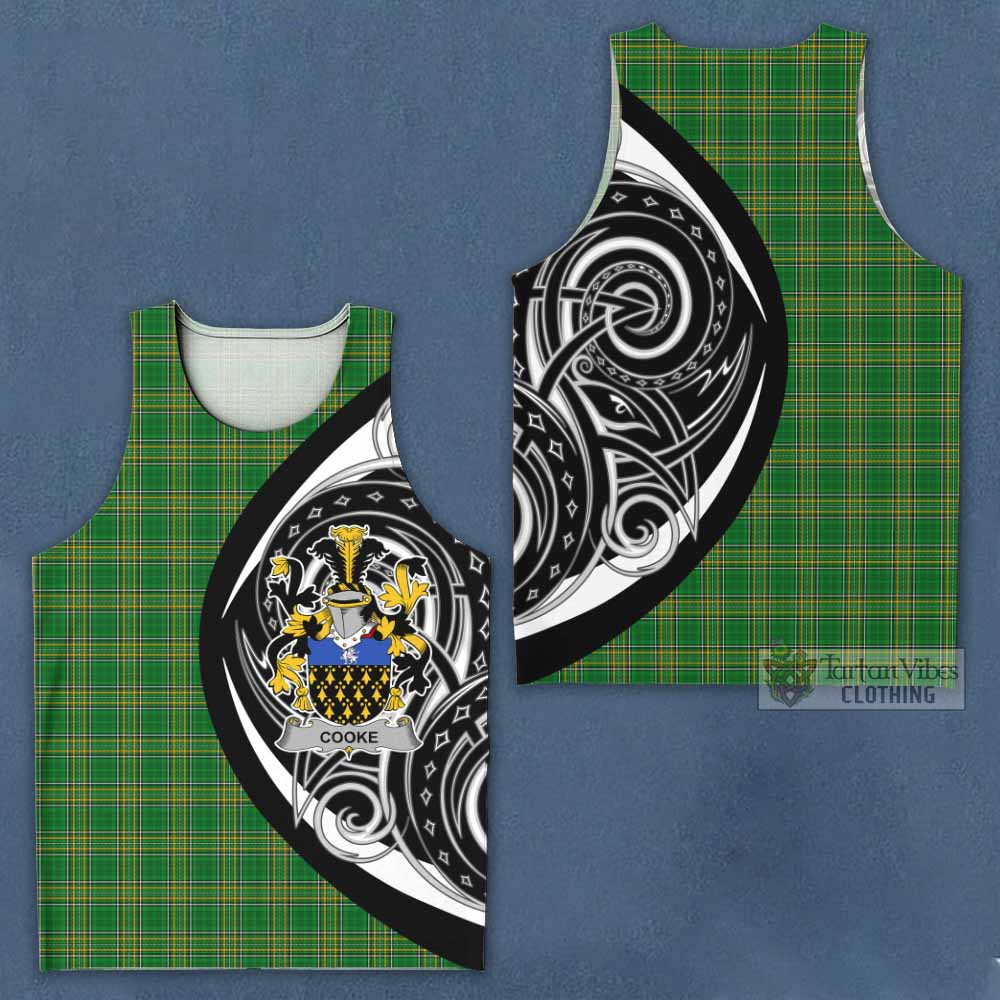 Cooke Irish Clan Men's Tank Top Celtic Circle Style - Tartan Vibes Clothing