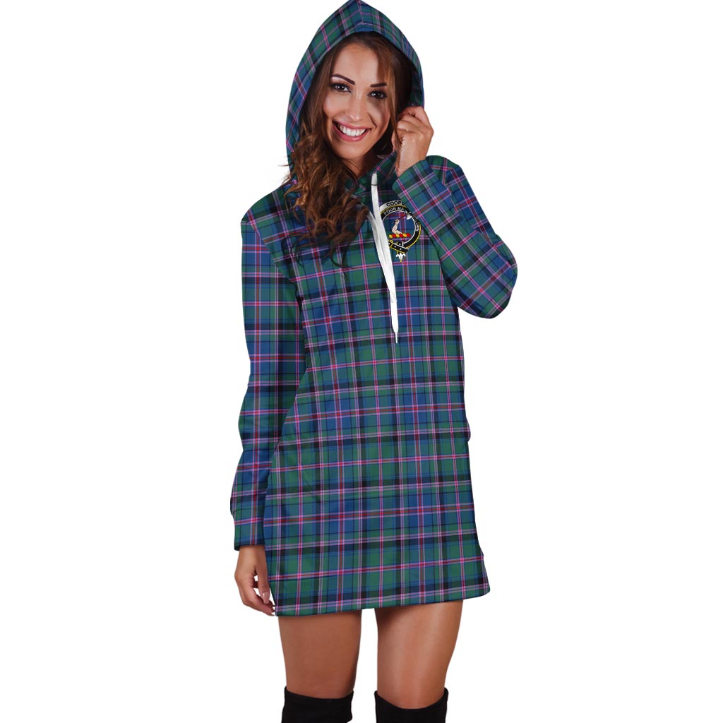 McCreery Tartan Crest Zipper Hoodie - Half Of Me Style main image 0
