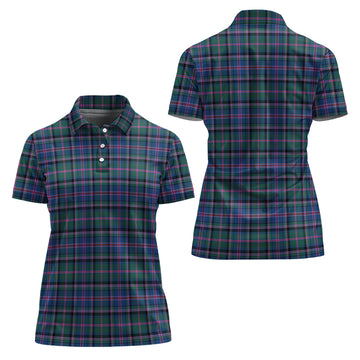 Cooper Tartan Polo Shirt For Women