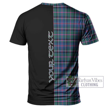 Cooper Tartan T-Shirt with Family Crest and Half Of Me Style - Tartanvibesclothing Shop