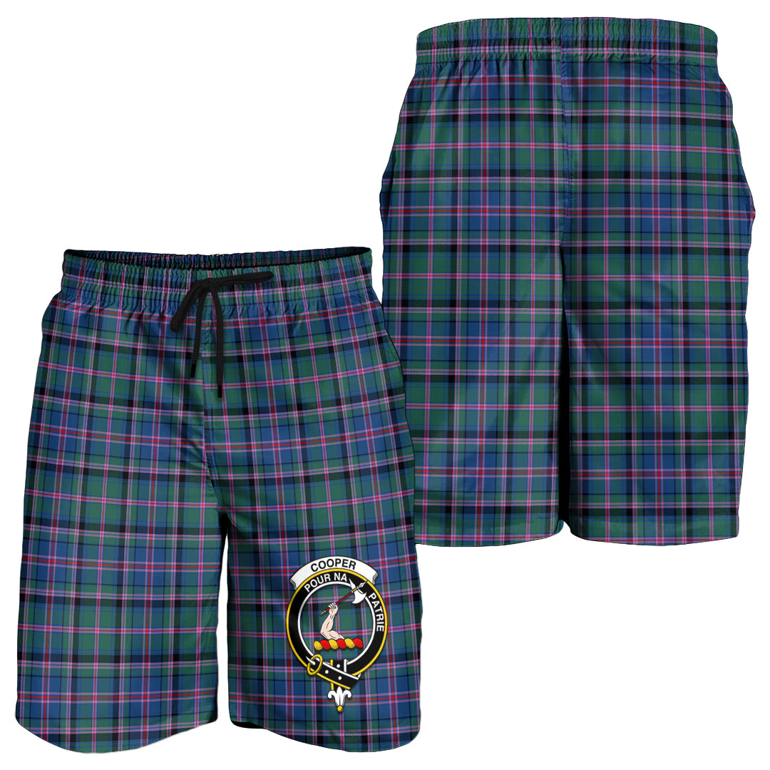 cooper-tartan-mens-shorts-with-family-crest