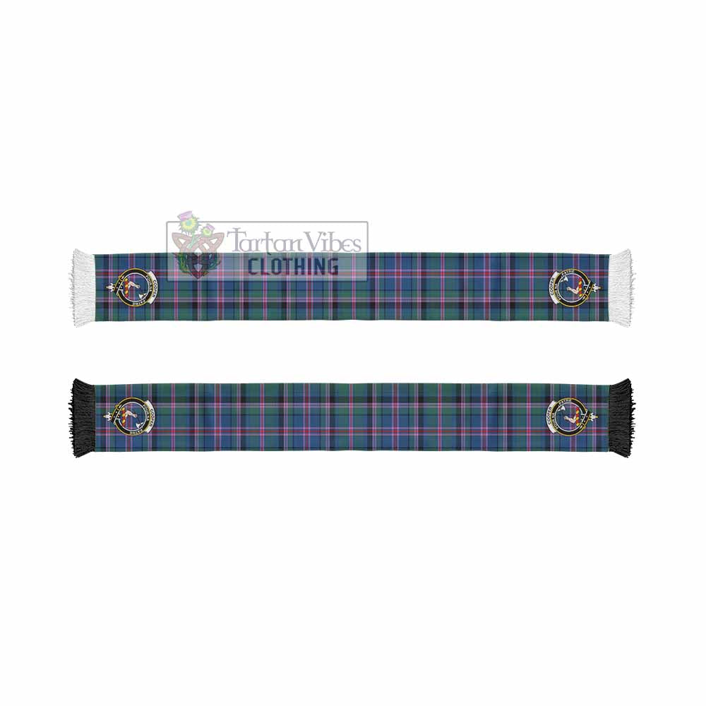 Tartan Vibes Clothing Cooper Tartan Ruffneck Scarf with Family Crest