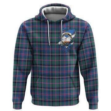Cooper Clan Crest In Me Tartan Hoodie Scotland Flag Style